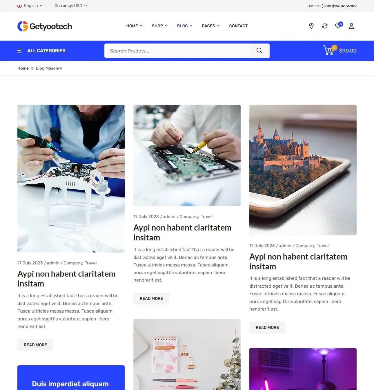 Getyootech - Blog Standard Page